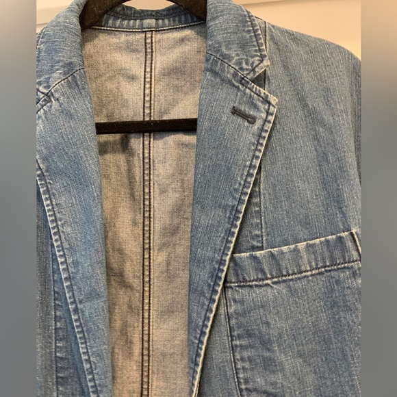 J.Crew chambray blazer - Picture 2 of 6
